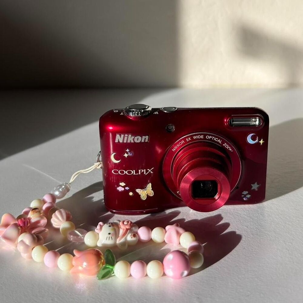 Nikon Red and Pink Cameras-and-accessories